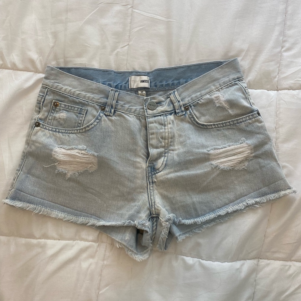 Amuse Society denim shorts